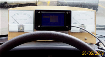 Temporary Volts, Amps, & LCD Display Mount